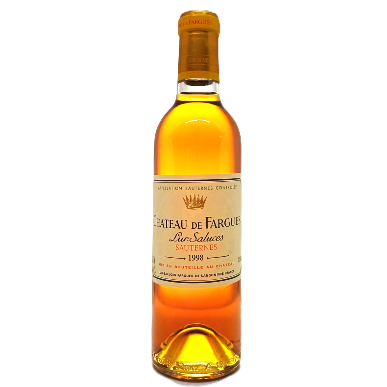 1998 Ch�teau De Fargues, Sauternes, Bordeaux, Frankrig 1/2 fl.
