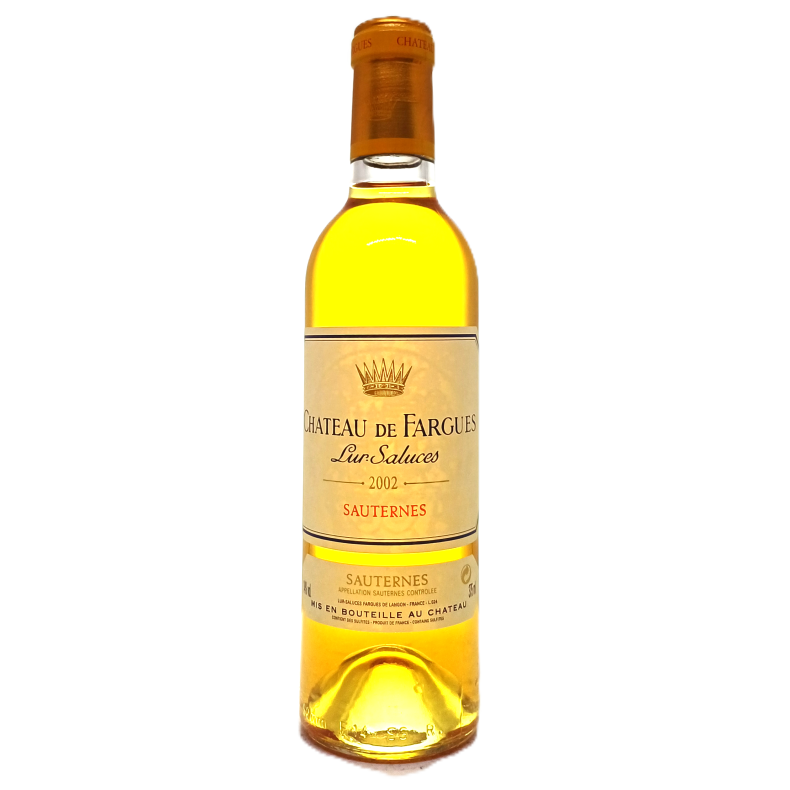 2002 Ch�teau De Fargues, Sauternes, Bordeaux, Frankrig 1/2 fl.