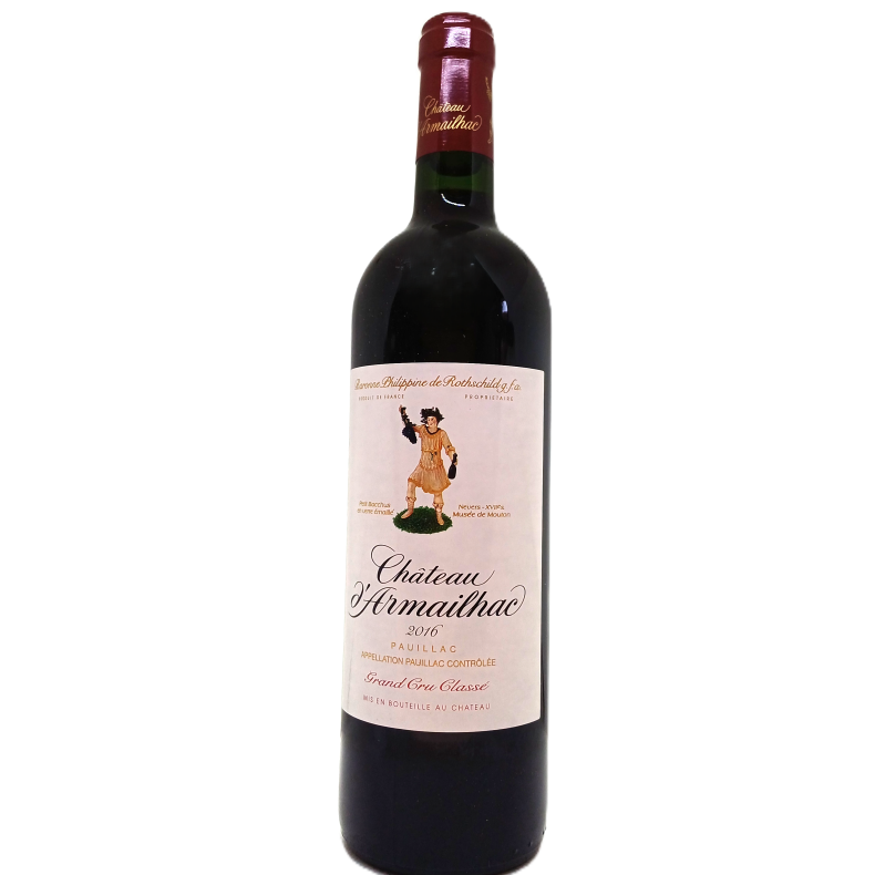 2016 Ch�teau D'Armailhac, Pauillac 5�me Cru Class�, Bordeaux, Frankrig