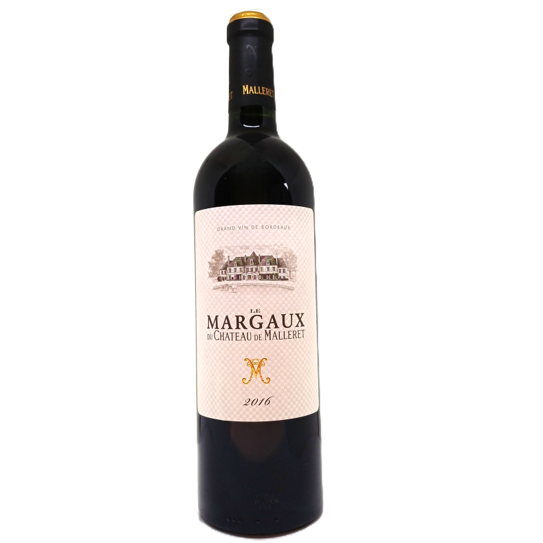 2016 Le Margaux du Chateau de Malleret, Margaux, Bordeaux, Frankrig