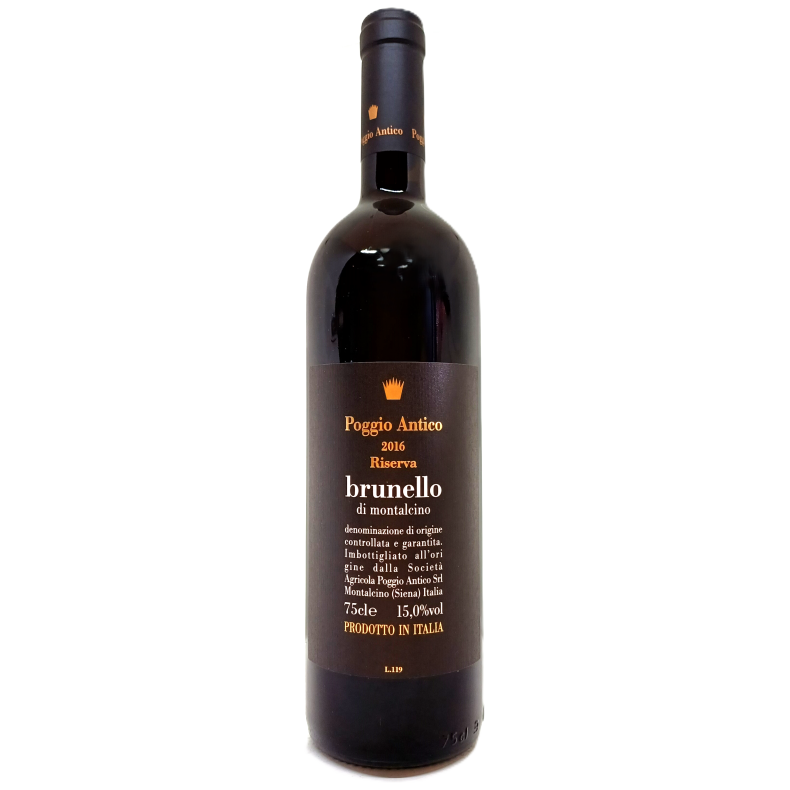 2016 Poggio Antico - Riserva, Brunello Di Montalcino, Toscana, Italien