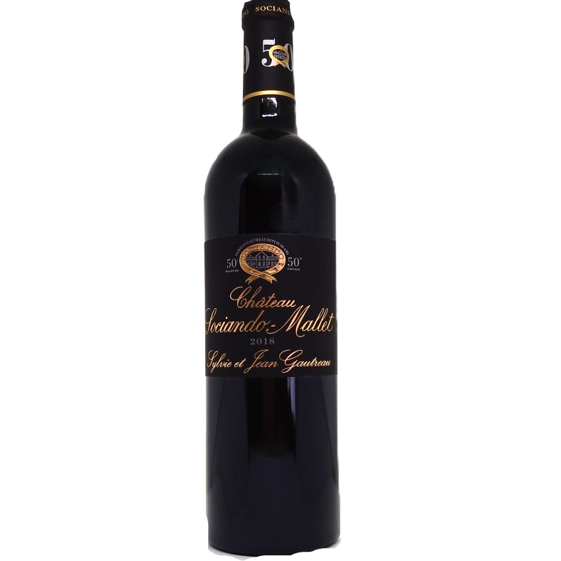 2018 Ch�teau Sociando-Mallet, Haut-Medoc, Bordeaux, Frankrig