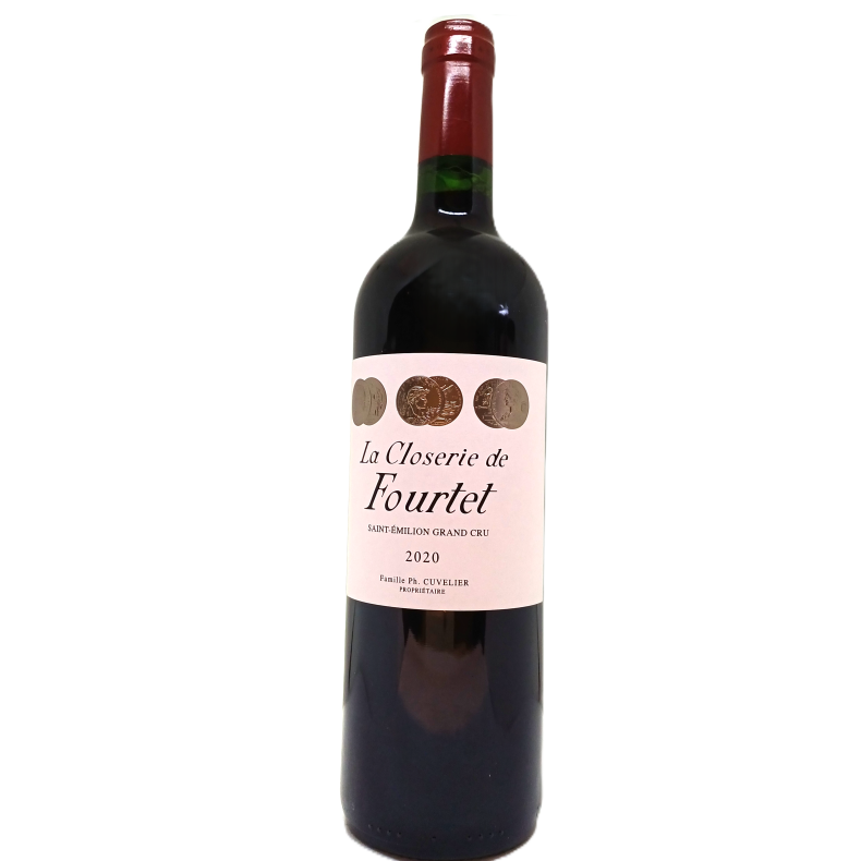2020 La Closerie de Clos Fourtet, Saint-Emilion Grand Cru, 2�me Vin, Bordeaux, Frankrig