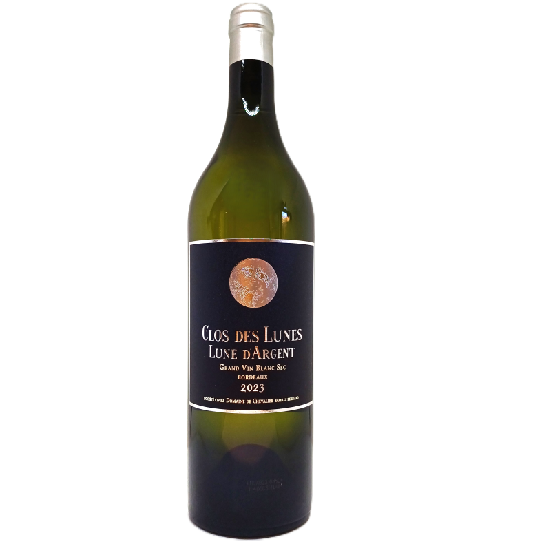 2023 Clos des Lunes - Lune d'Argent, Bordeaux Blanc Sec, Bordeaux, Frankrig